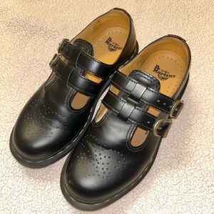 Dr. Martens Black Mary Jane Shoes
